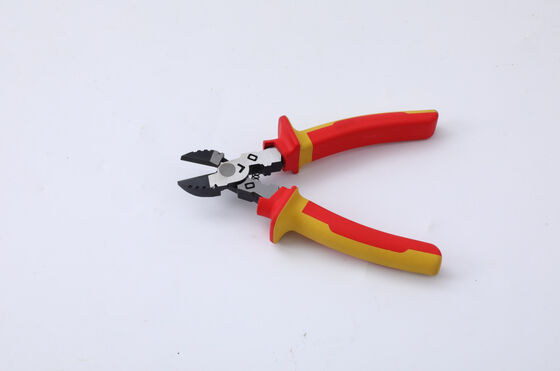 1000v 8in High Leverage Long Reach Insulated Lineman Pliers Side Cutters