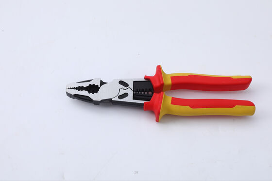 Convertible 1000V 6 Inch Linesman Pliers Set For Wire Cable Bending Pulling