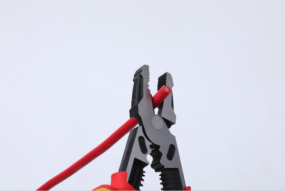 Convertible 1000V 6 Inch Linesman Pliers Set For Wire Cable Bending Pulling