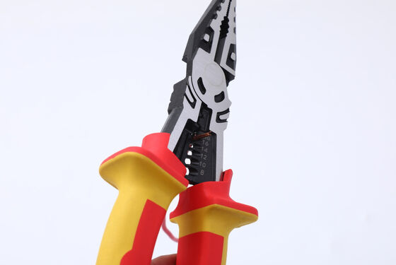 9inch Internal Snap Ring Insulated Lineman Pliers Tools Cable Stripping 62 HRC