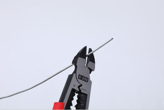 194mm 60CrV Insulated Lineman Pliers Side Cutting 20GP Customized