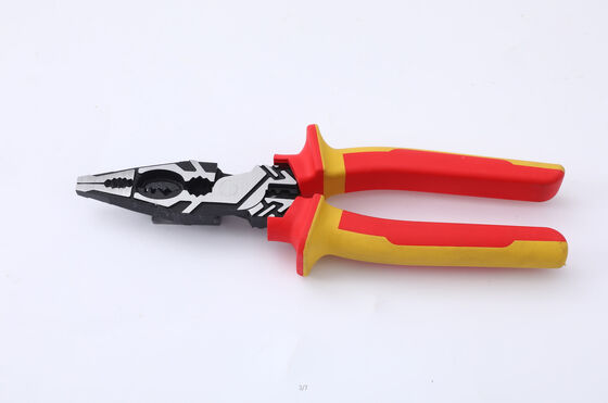 Burnished 63 HRC 6" Linesman Pliers High Leverage Combination Cutting OEM