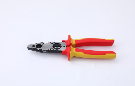 4 In 1 High Leverage Insulated Lineman Pliers High Voltage VDE Handle 1000V