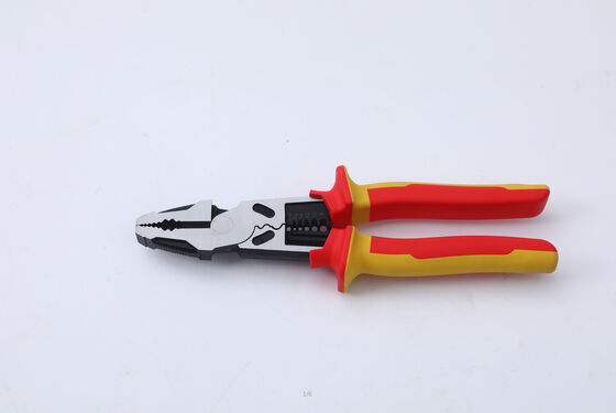 Convertible 1000V 6 Inch Linesman Pliers Set For Wire Cable Bending Pulling