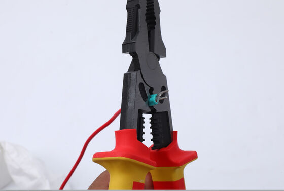 Korrosionsbeständiges Nose-Plier-Werkzeug mit 5 mm Kieferbreite und ergonomischem rutschfester Griff für Präzisionsarbeiten