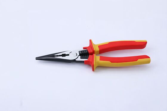 IEC 60900 Certified 180mm Length Insulated Combination Plier with Corrosion-Resistant Finish for Electricians